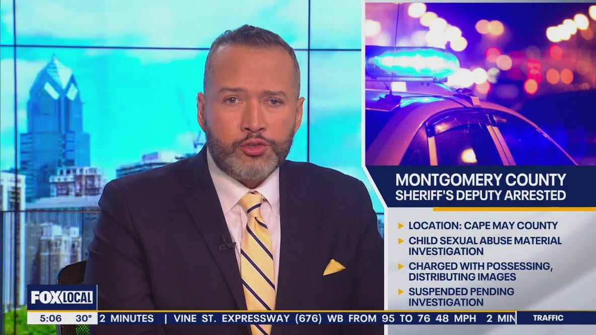Deputy sheriff's officer for Montgomery County charged for child sex abuse materials